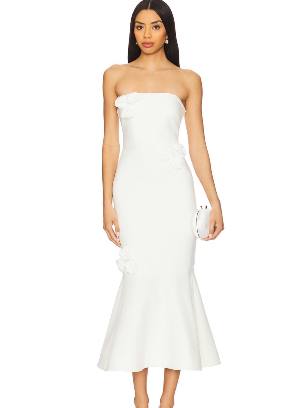 LIKELY Ilene Dress in White - Picture 1 of 3